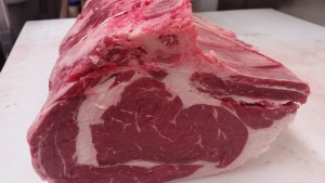 Beautiful Prime Rib and more in our meat department! 